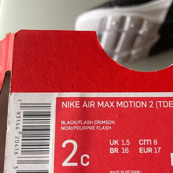 Nike baby shoes size 2C new with box - Picture 5 of 5